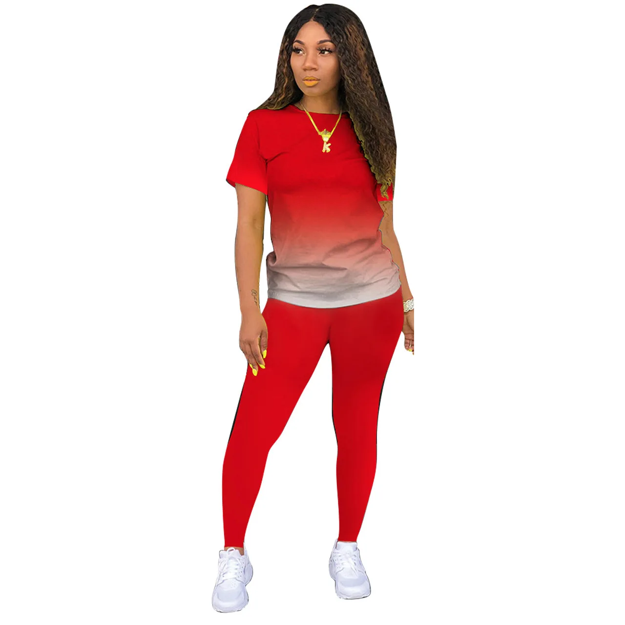 New-Two-Piece-Set-Women-Tracksuits-Sets-Brand-Printed-Hoodie-Pants-Sweatshirt-Set-Sports-Suit-For-1