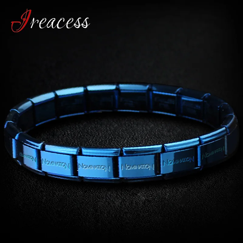 New-Women-s-Stainless-Steel-Charm-Bracelets-Gold-Black-Blue-Silver-Color-Fashion-Jewelry-For-Men-1