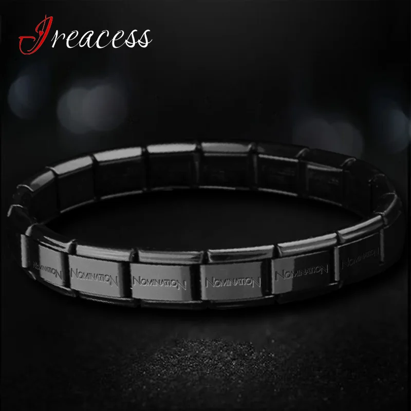 New-Women-s-Stainless-Steel-Charm-Bracelets-Gold-Black-Blue-Silver-Color-Fashion-Jewelry-For-Men-2