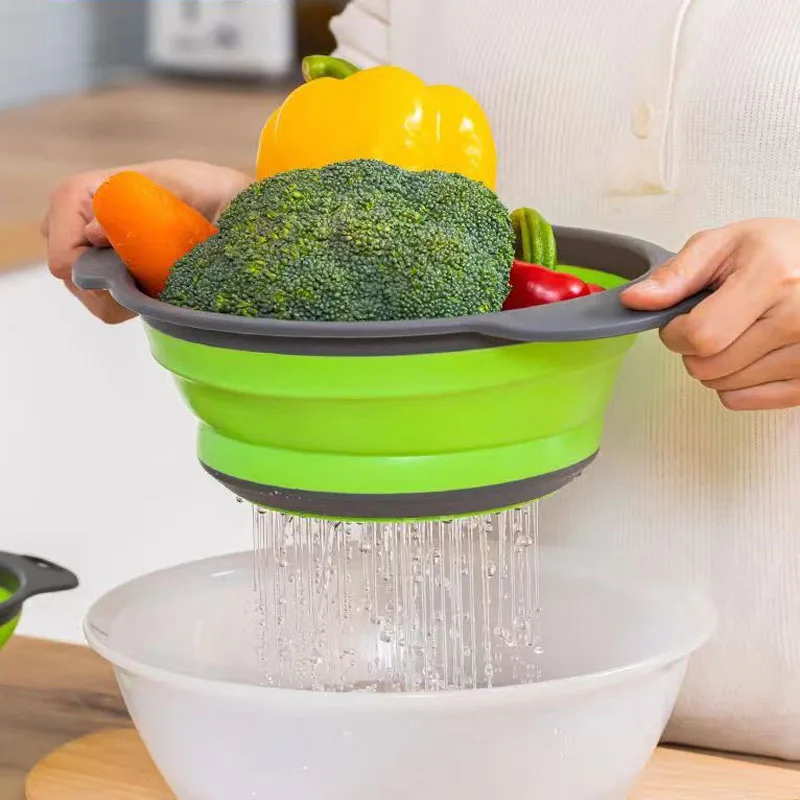 Silicone-Folding-Drain-Basket-Fruit-Vegetable-Washing-Basket-Kitchen-Storage-Tool-Foldable-Strainer-Colander-Collapsible-Drainer-3