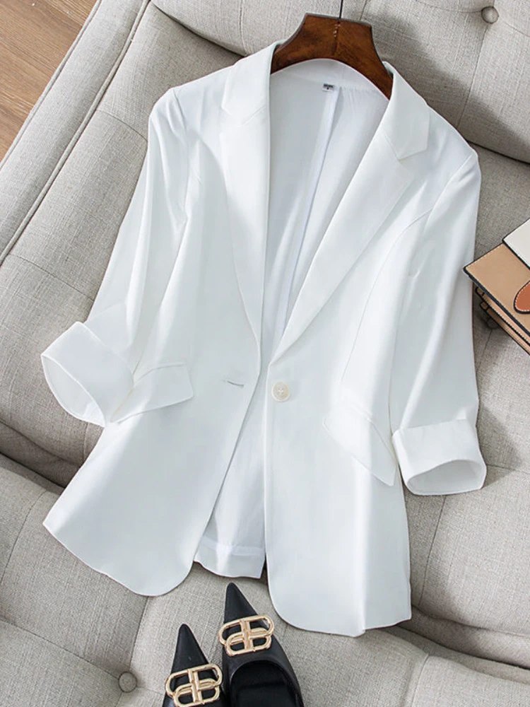 Women-s-Suit-Jacket-2024-Suit-Jacket-Women-s-Seven-Minute-Sleeve-2024-New-Spring-Summer-2